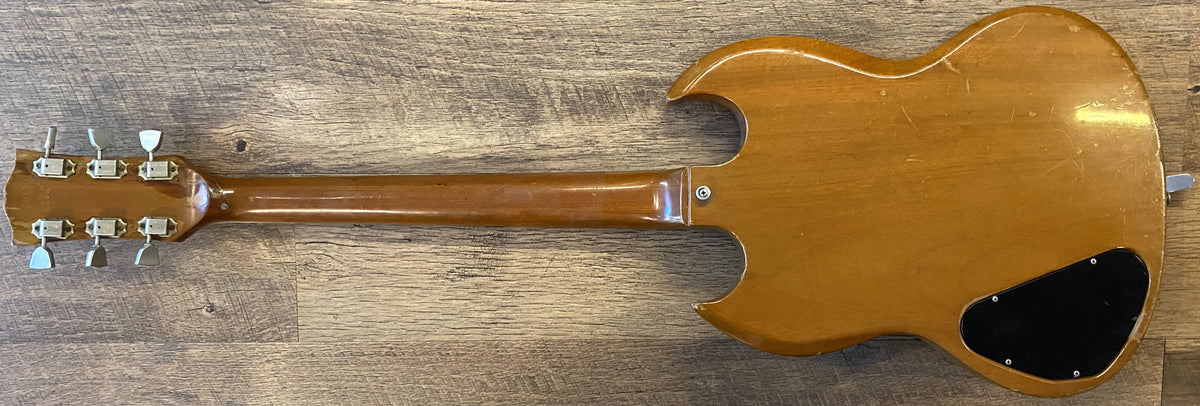 USED 1972 Gibson SG Pro Natural Finish Electric Guitar