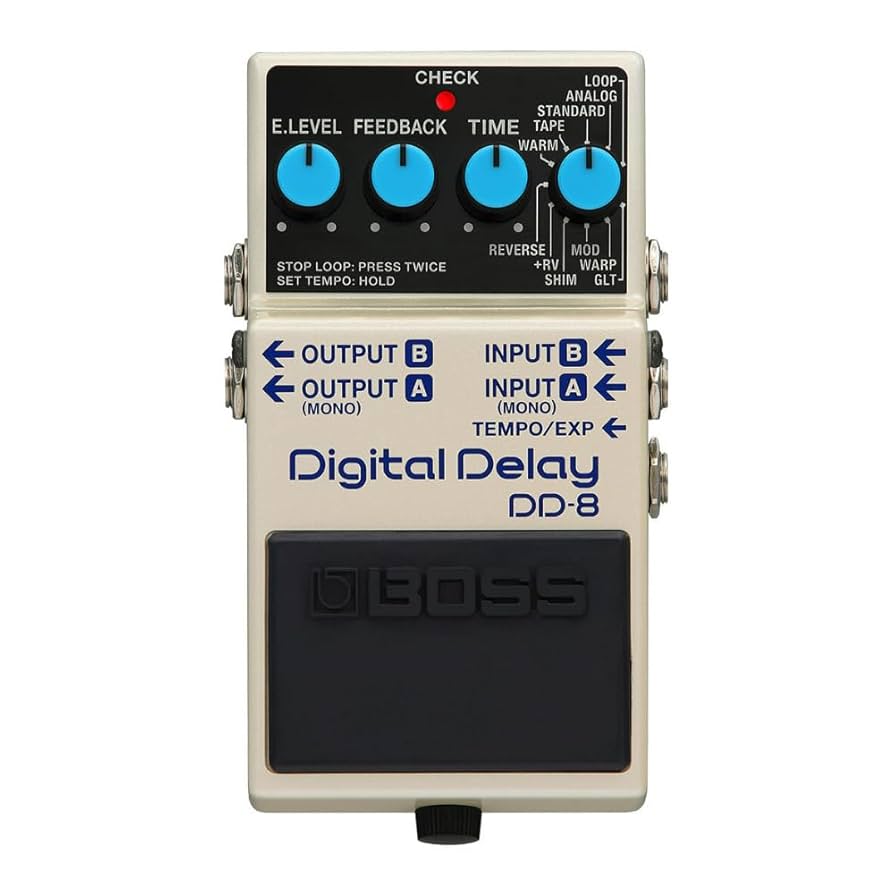 Boss DD-8 Digital Delay Electric Guitar Effects Pedal