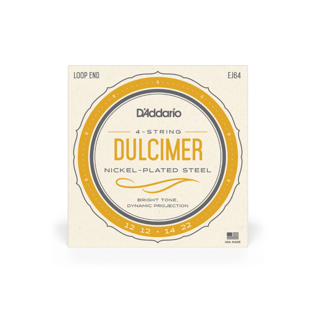 D'Addario EJ64 4-String Dulcimer Strings