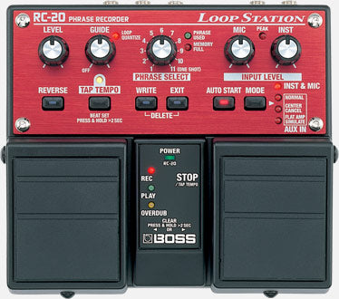 USED Boss RC-20 Looper Guitar Effects Pedal