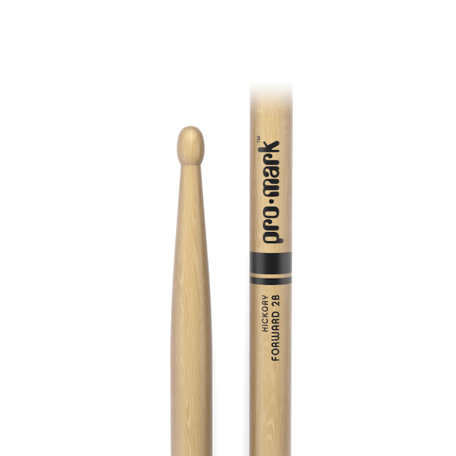 ProMark TX2BW Classic Forward 2B Hickory Drumstick, Oval Wood Tip