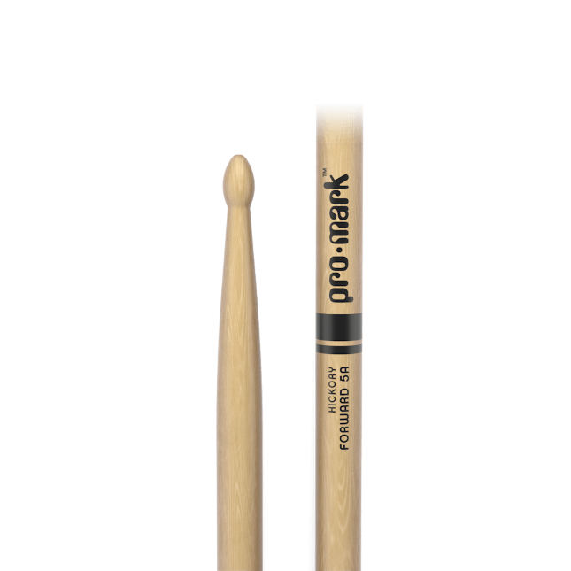 ProMark TX5AW Classic Forward 5A Hickory Drumstick, Oval Wood Tip
