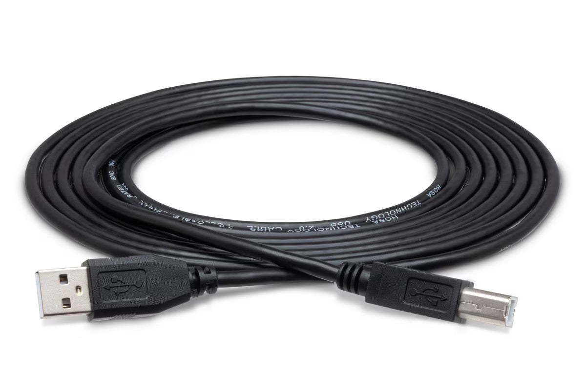 Hosa USB-205AB USB B Cable A to B - 5ft