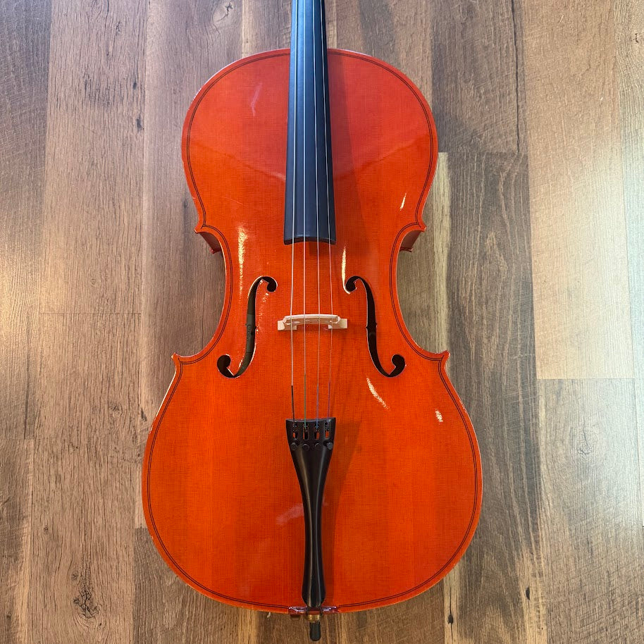 USED Cecilio CCO-100 1/2-Size Student Model Cello with Gig Bag