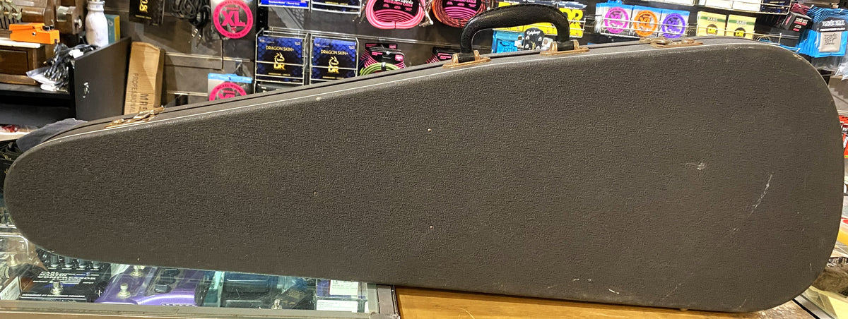 USED 1953 Kay K-125 Stratotone "Peanut" Gloss Refinished Teal Green Electric Guitar with Vox Hardshell Case
