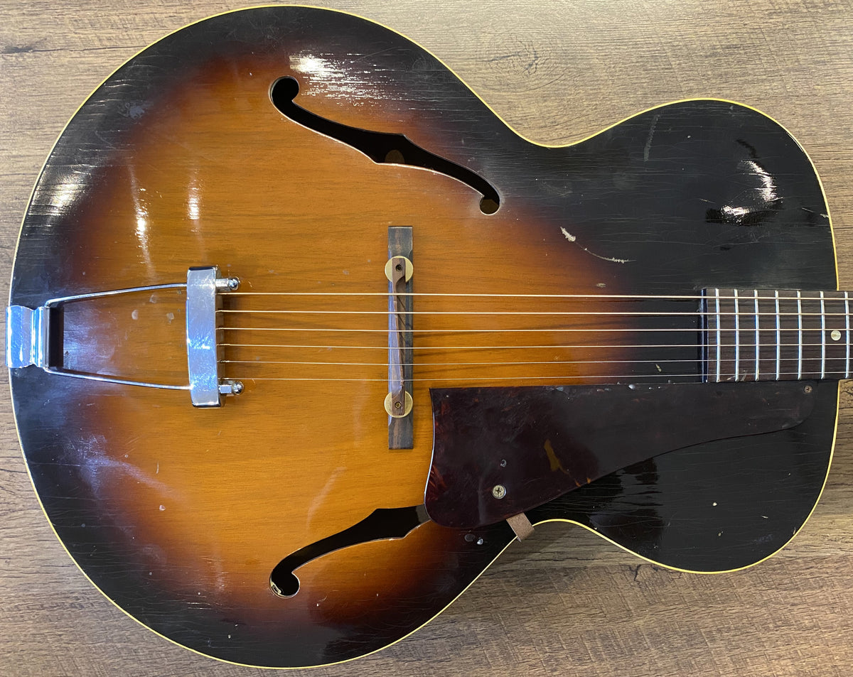 USED 1957 Gibson L-48 Gloss Sunburst Finish Archtop Acoustic Guitar