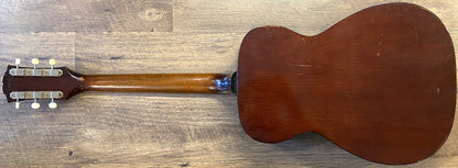 VINTAGE 1961 Guild F-20 Troubadour Sunburst Acoustic Guitar with Original Case