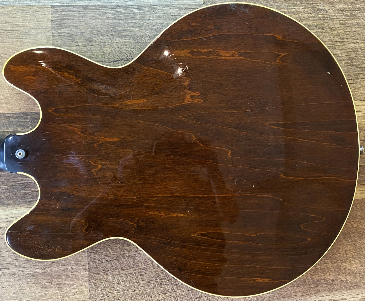 USED 1966 Gibson ES-330TD Gloss 3-Tone Sunburst Finish Hollowbody Electric Guitar with Original Hardshell Case