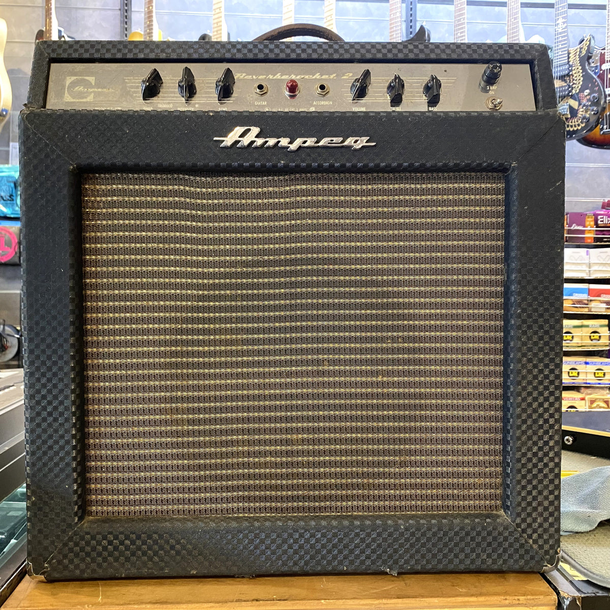 USED 1967 Ampeg GS-12R Reverberocket 2 1 x 12" 12-Watt All Tube Electric Guitar Combo Amplifier