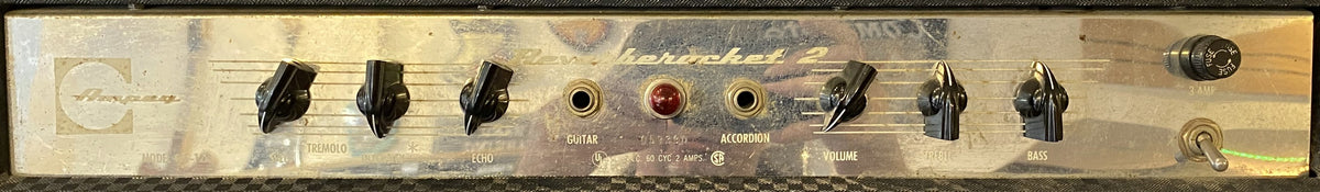 USED 1967 Ampeg GS-12R Reverberocket 2 1 x 12" 12-Watt All Tube Electric Guitar Combo Amplifier