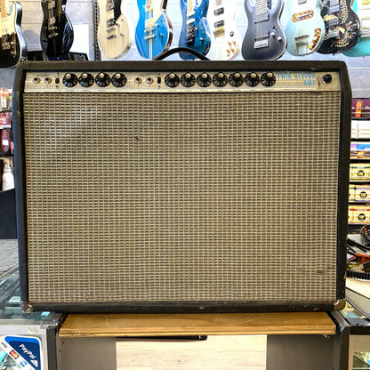 USED 1971 Fender Twin Reverb-Amp Silverface 2 x 12" 100-Watt All Tube Electric Guitar Combo Amplifier