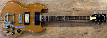USED 1972 Gibson SG Pro Natural Finish Electric Guitar