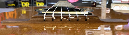 USED 1979 Ovation Model 1613 Classic Natural Gloss Finish Classical Nylon-String Acoustic-Electric Guitar with Original Hardshell Case