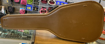USED 1979 Ovation Model 1613 Classic Natural Gloss Finish Classical Nylon-String Acoustic-Electric Guitar with Original Hardshell Case