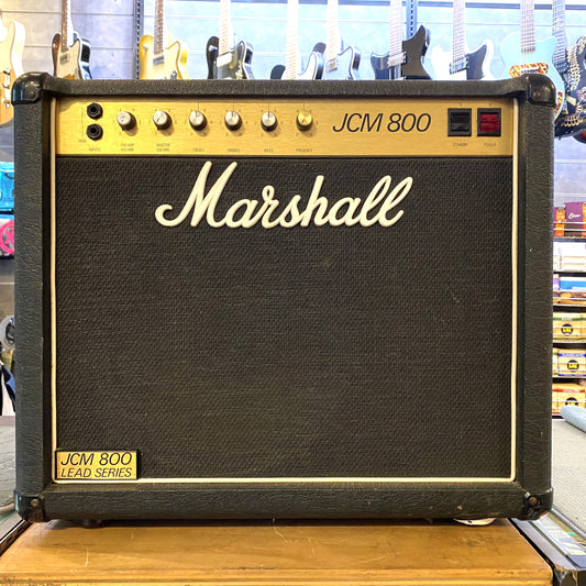 USED 1982 Marshall JCM 800 Lead Series Model 4010 50-Watt 1 x 12" Master Volume Electric Guitar Combo Amplifier