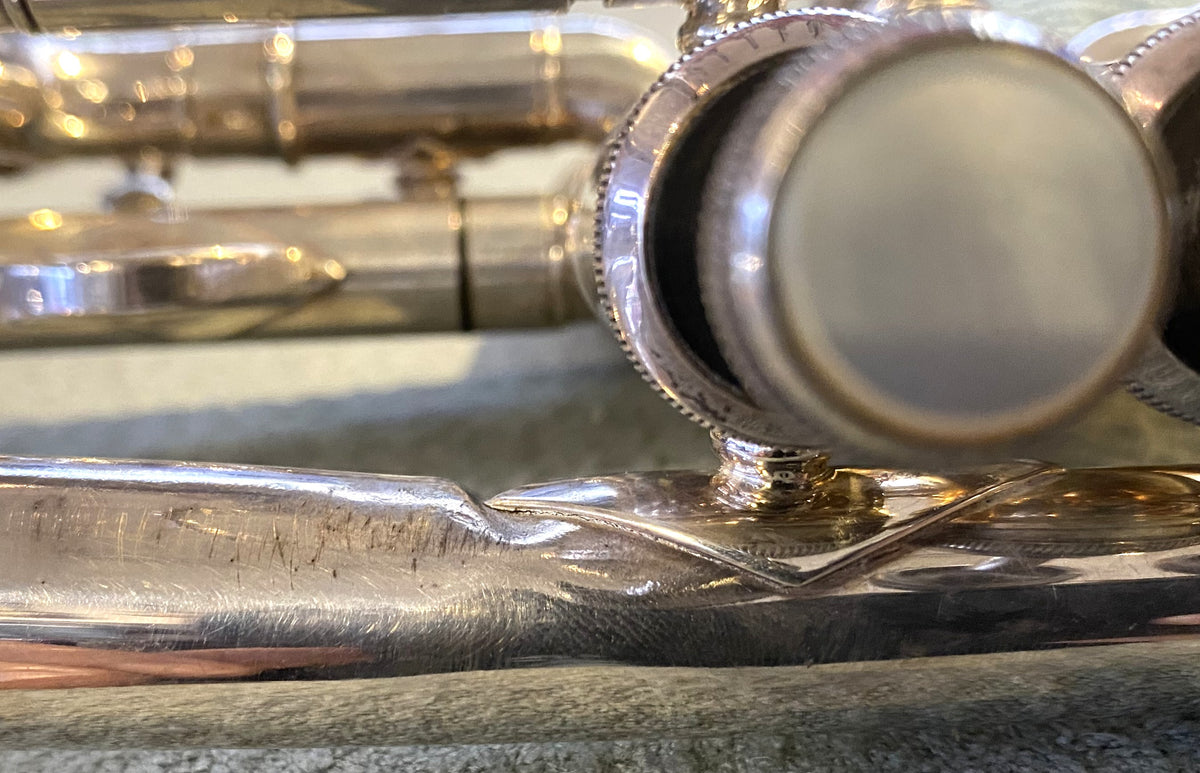USED 1988 Bach Stradivarius Model 189S with 229 Bell Silver-Plated Professional Eb Trumpet