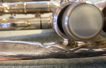 USED 1988 Bach Stradivarius Model 189S with 229 Bell Silver-Plated Professional Eb Trumpet