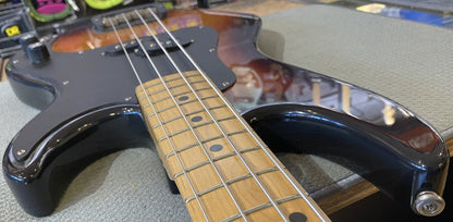 USED 1989 G&L SB-1 Gloss 3-Tone Sunburst Finish Electric Bass Guitar with Hardshell Case