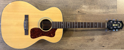 USED 1995 Guild F-30 Orchestra Model Natural Gloss Finish Acoustic-Electric Guitar with Original Hardshell Case