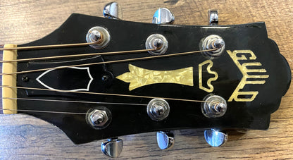 USED 1995 Guild F-30 Orchestra Model Natural Gloss Finish Acoustic-Electric Guitar with Original Hardshell Case