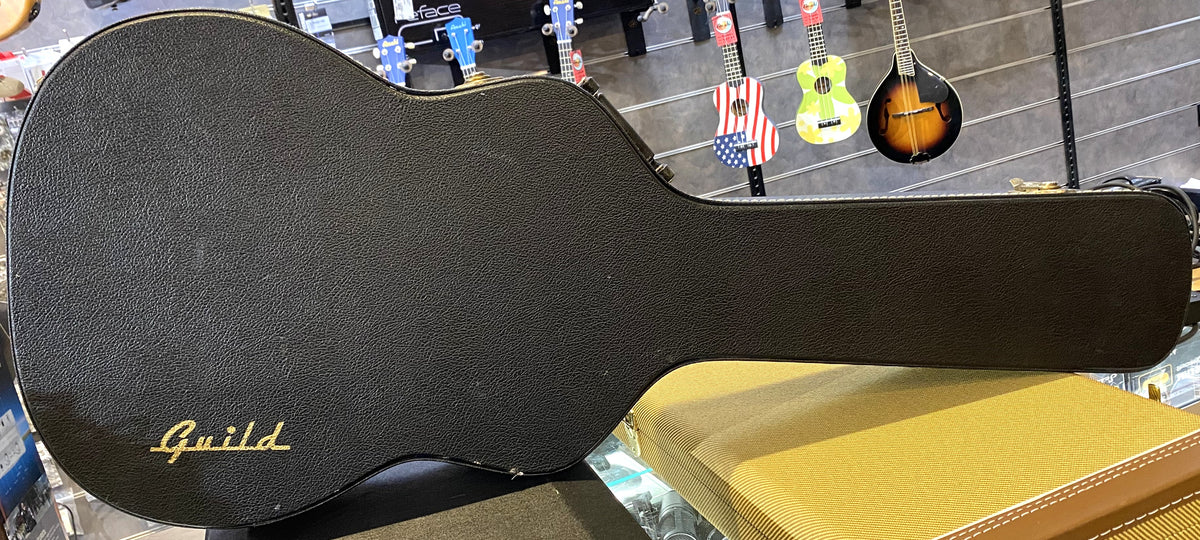USED 1995 Guild F-30 Orchestra Model Natural Gloss Finish Acoustic-Electric Guitar with Original Hardshell Case