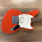 USED 1997 Fender Jag-Stang Gloss Fiesta Red Finish Electric Guitar
