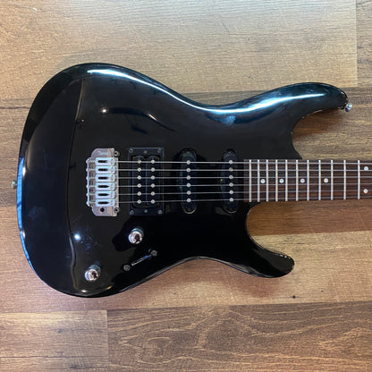 USED 2002 Ibanez Gio GSA 60 Gloss Black Finish Electric Guitar