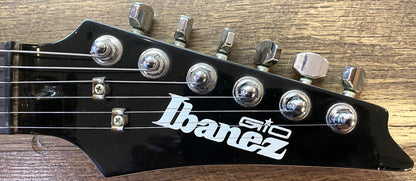 USED 2002 Ibanez Gio GSA 60 Gloss Black Finish Electric Guitar