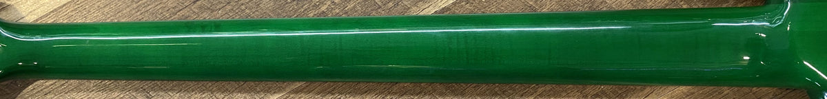 USED 2002 Spector Euro Series NS5-CRFM Gloss Transparent Emerald Green Finish Neck-Thru 5-String Active Electric Bass Guitar with Original Hardshell Case