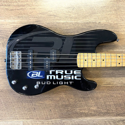 USED 2004 Fender Deluxe Limited Edition Bud Light True Music PJ Bass Electric Bass Guitar
