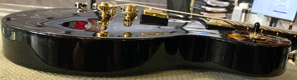 USED 2004 Gibson Les Paul Studio Gloss Ebony Finish Left-Handed Electric Guitar with Original Hardshell Case