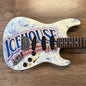 USED 2005 Fender Squier Standard Series Limited Edition Icehouse Stratocaster Gloss Silver Finish Electric Guitar