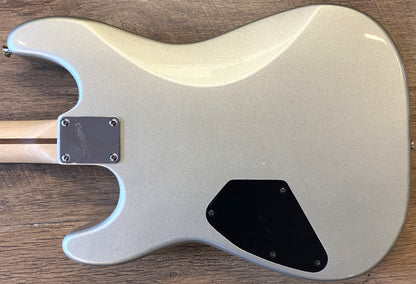 USED 2005 Fender Squier Standard Series Limited Edition Icehouse Stratocaster Gloss Silver Finish Electric Guitar