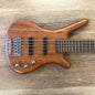 USED 2006 Warwick Pro Series Corvette Standard Natural Satin Finish 5-String Active Electric Bass Guitar with Original Gig Bag