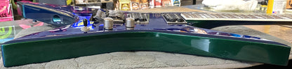 USED 2007 Ibanez XPT700 Xiphos Gloss Blue Chameleon Finish Electric Guitar with Original Hardshell Case