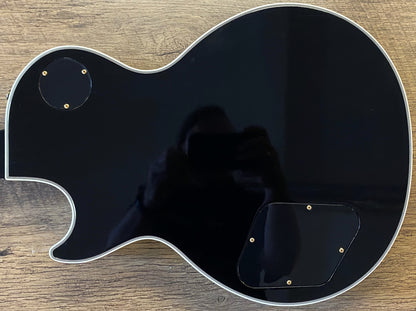 USED 2009 Gibson Custom Shop Les Paul Custom Gloss Ebony Finish Electric Guitar with Original Hardshell Case