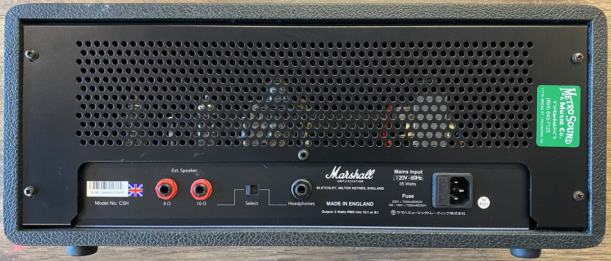 USED 2011 Marshall C5H Class 5 5-Watt All-Tube Electric Guitar Amplifier Head