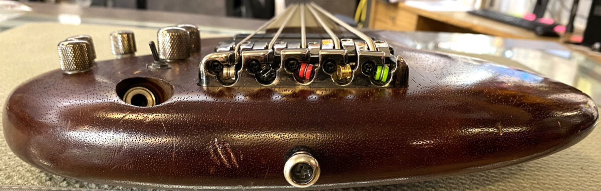 USED 2013 Ibanez SoundGear SR505L Natural Satin Finish Left-Handed 5-String Active Electric Bass Guitar