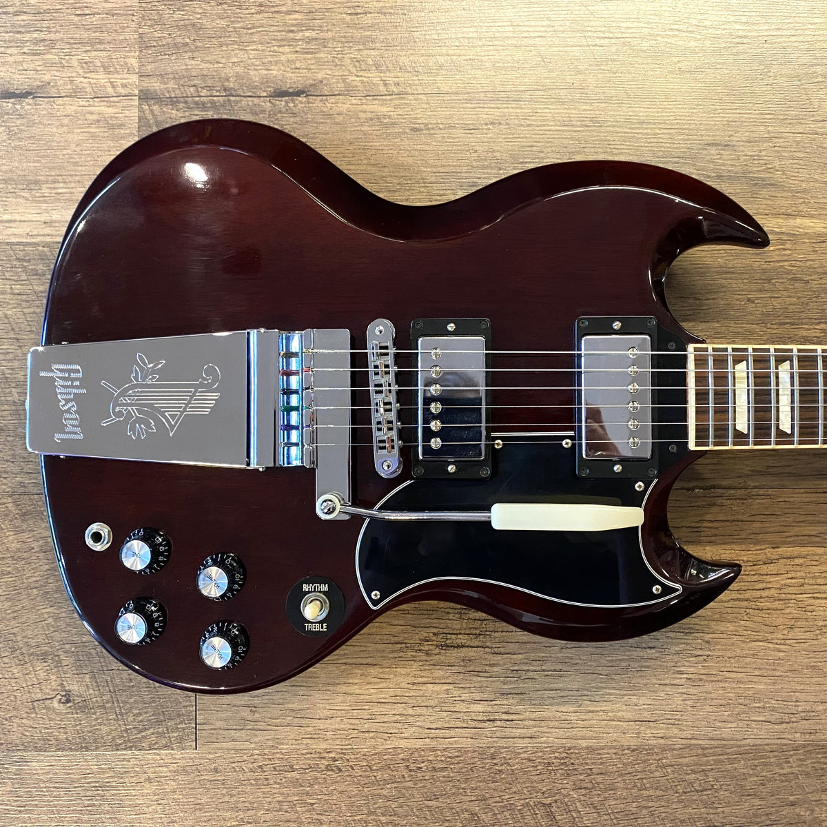 USED 2014 Gibson SG Original II Aged Cherry Finish Electric Guitar with Original Hardshell Case