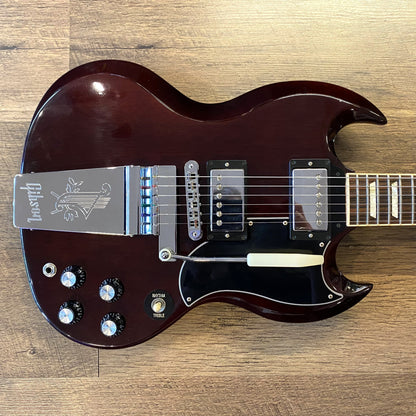 USED 2014 Gibson SG Original II Aged Cherry Finish Electric Guitar with Original Hardshell Case