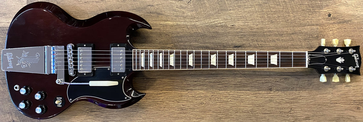 USED 2014 Gibson SG Original II Aged Cherry Finish Electric Guitar with Original Hardshell Case