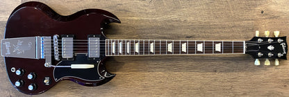 USED 2014 Gibson SG Original II Aged Cherry Finish Electric Guitar with Original Hardshell Case