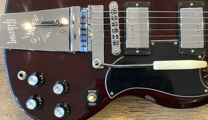 USED 2014 Gibson SG Original II Aged Cherry Finish Electric Guitar with Original Hardshell Case