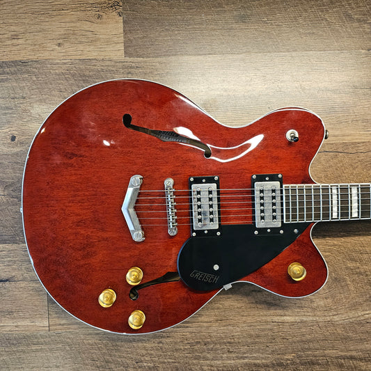 USED 2016 Gretsch G2622 Streamliner Semi-Hollowbody Gloss Wine Red Finish Electric Guitar