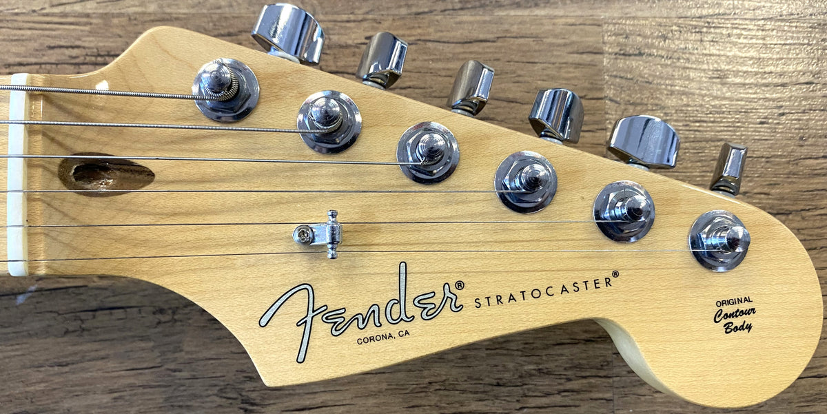 USED 2017 Fender American Professional Stratocaster Gloss Sienna Sunburst Finish Electric Guitar with Original Hardshell Case