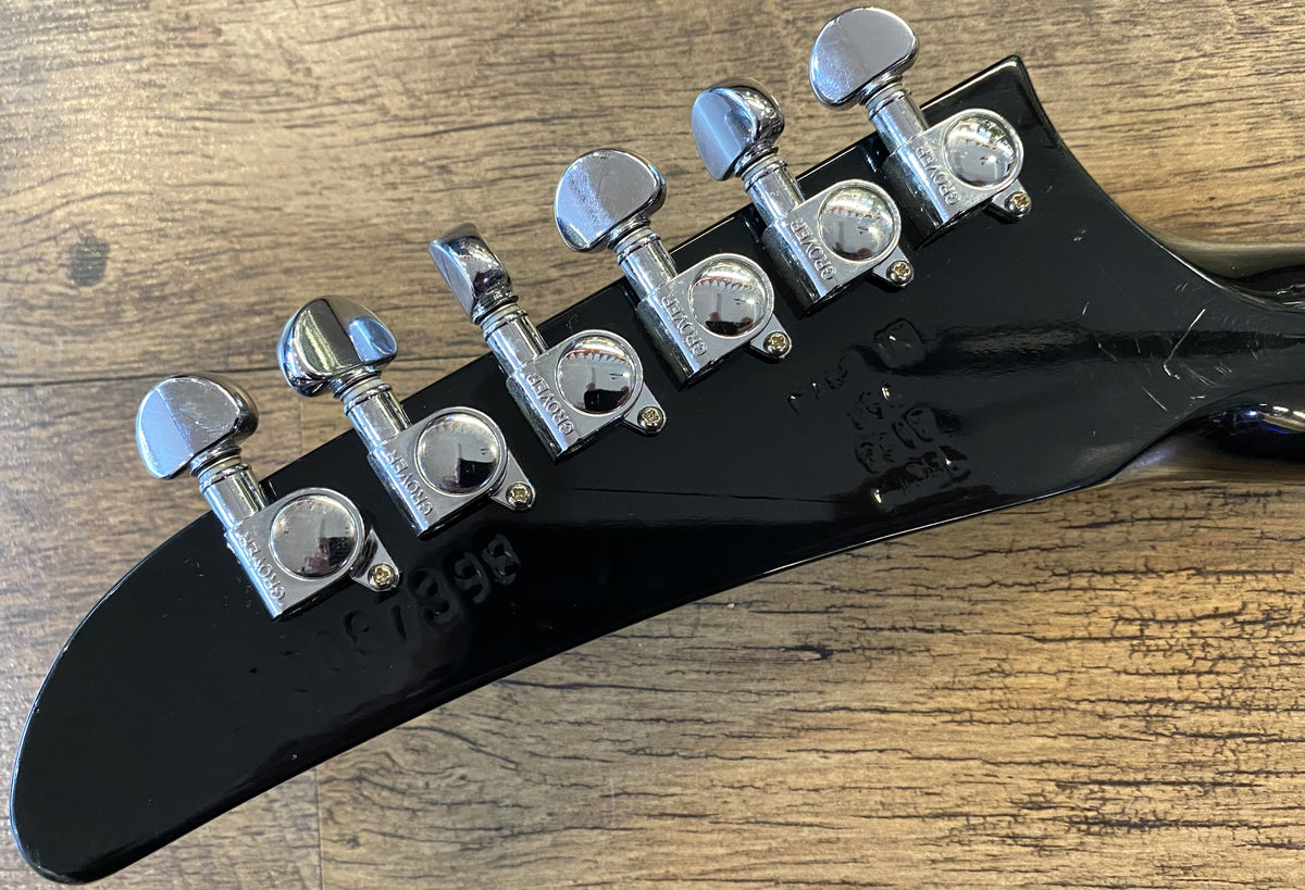 USED 2017 Gibson Explorer T Gloss Ebony Finish Electric Guitar with Original Hardshell Case