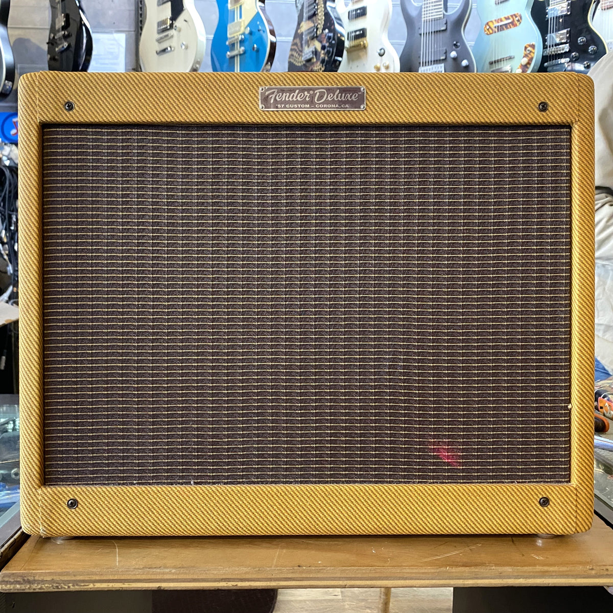 USED 2018 Fender '57 Custom Deluxe Reissue 12-Watt 1 x 12" Tweed Electric Guitar Combo Amplifier