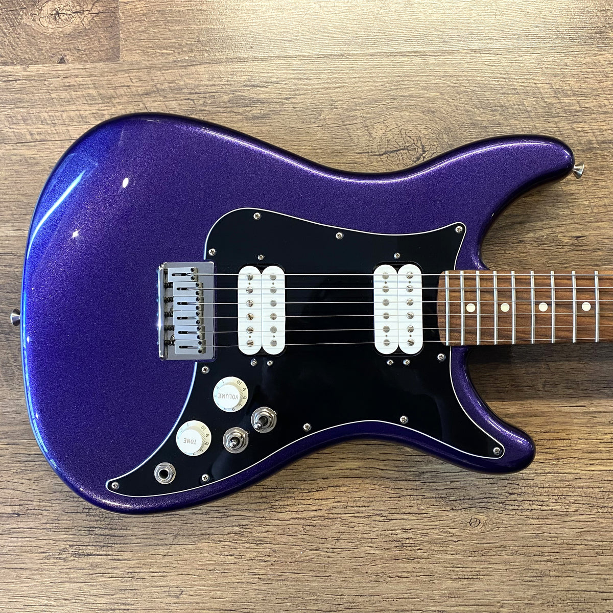 USED 2020 Fender Player Series Lead III Gloss Purple Metallic Finish Electric Guitar