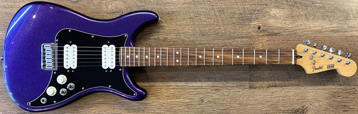 USED 2020 Fender Player Series Lead III Gloss Purple Metallic Finish Electric Guitar