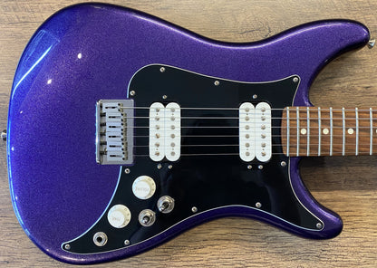 USED 2020 Fender Player Series Lead III Gloss Purple Metallic Finish Electric Guitar